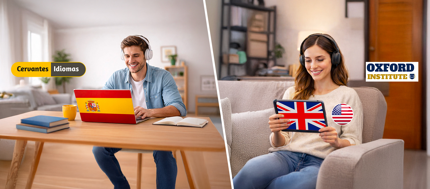 Cours de langue au choix accrédités pour débutants et avancés avec certificat international