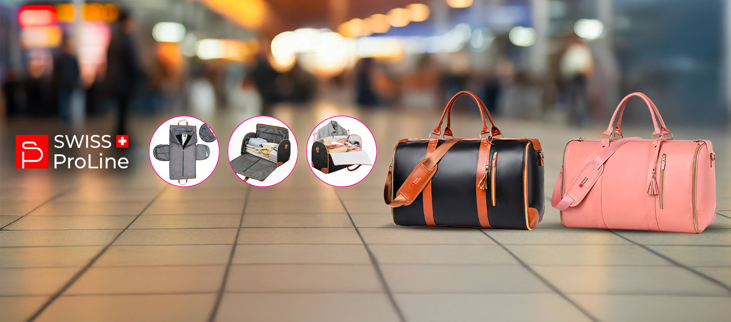 Sac de voyage luxe pratique multi-rangements Swiss ProLine