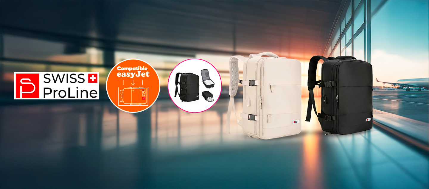 Sac à dos multifonctions (compatible Easyjet - 45cm) Swiss ProLine