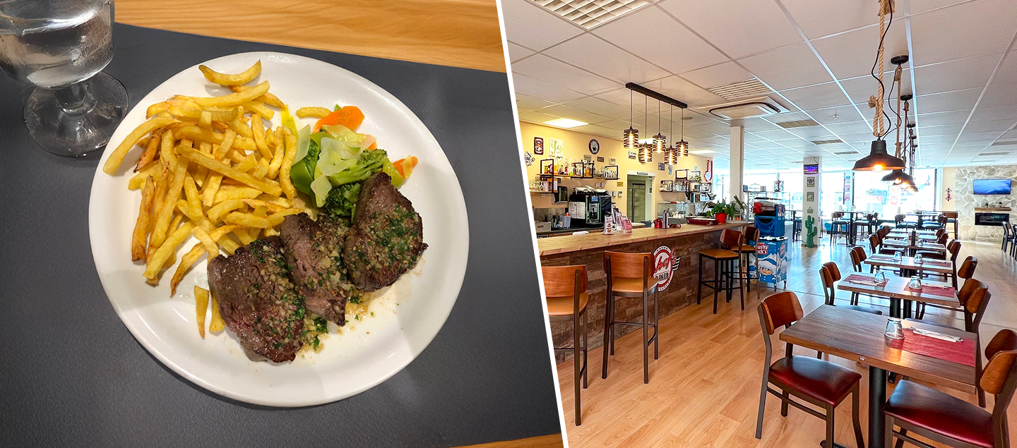 Menu Steak de boeuf avec entrée et dessert dès 2 personnes