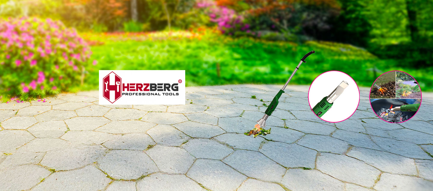 Brûleuse électrique de mauvaises herbes HERZBERG