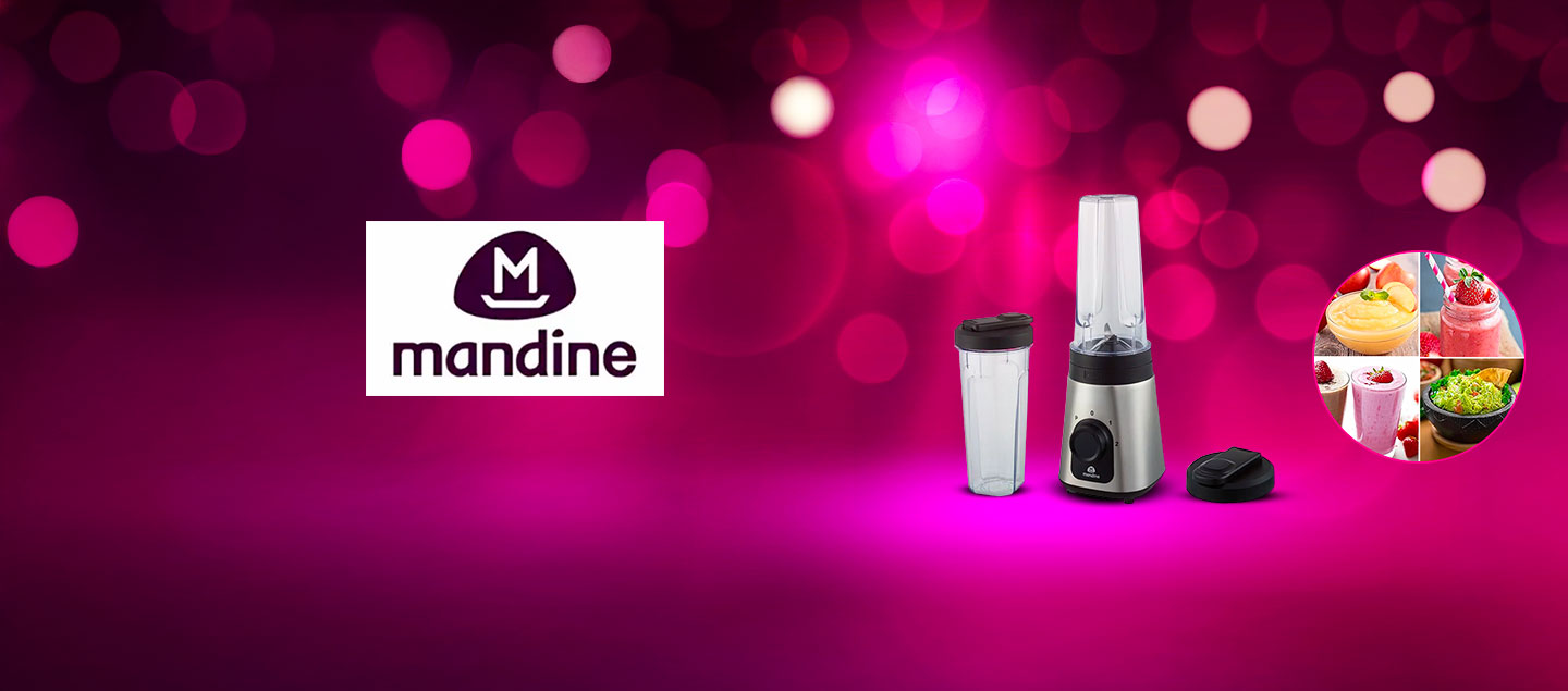 Blender 320W avec 3 accessoires MANDINE