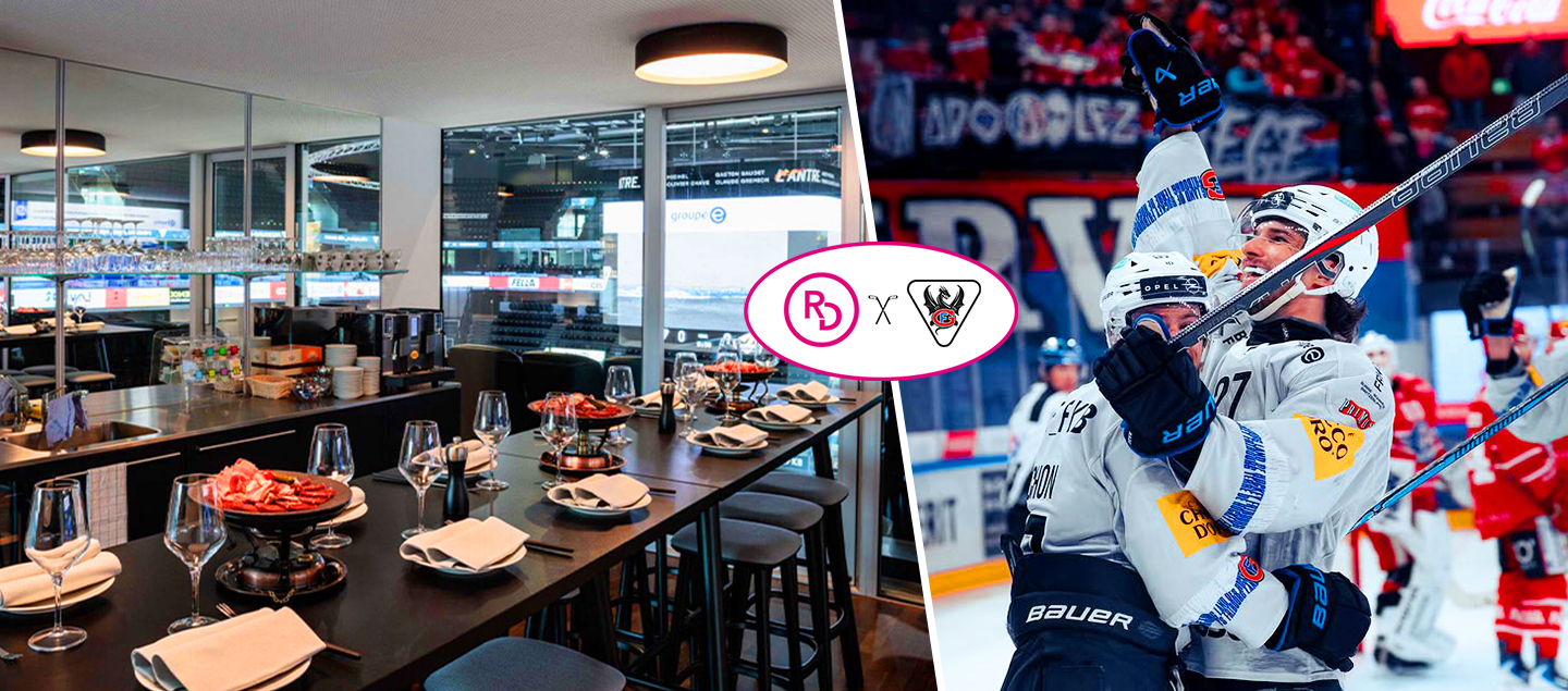 FGxRD - 1 accès en loge VIP pour les 1/2 Finales Acte III des Play-offs de Fribourg-Gottéron VS Genève-Servette HC (mercredi 8 avril 2026)