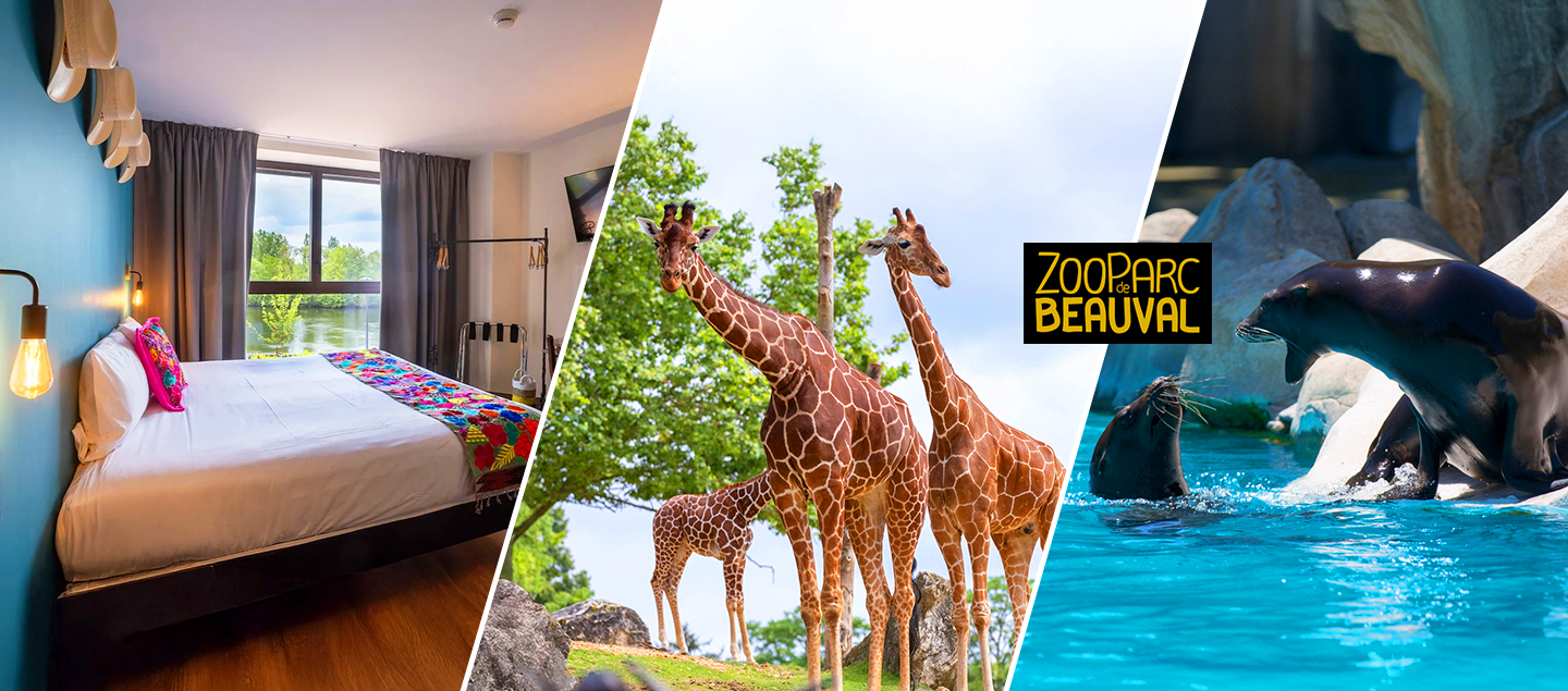Séjour à l'Hôtel Les Rivages de Beauval*** avec Petit-déjeuner et Entrées au ZooParc de Beauval dès 2 personnes