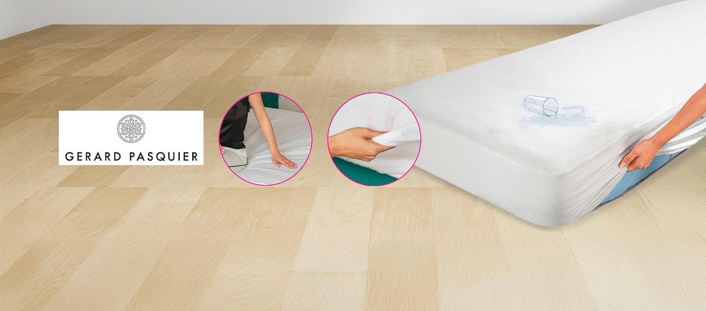 Protège matelas 2en1 Waterproof et Hypoallergénique GERARD PASQUIER