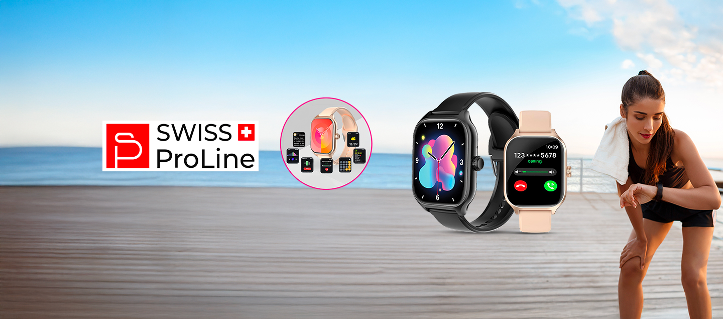 Montre connectée multifonctions Swiss ProLine