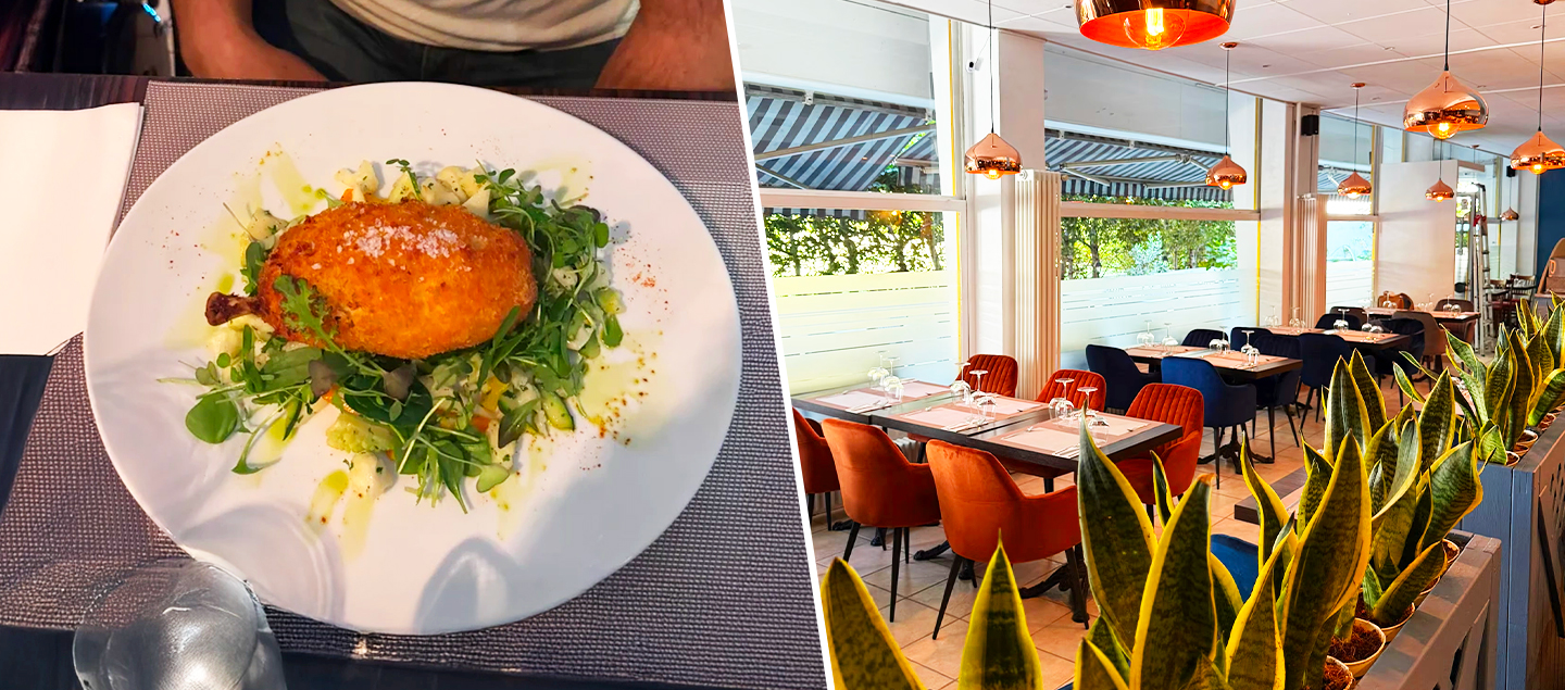 Menu Poulet à la Kiev avec entrée et dessert dès 2 personnes 