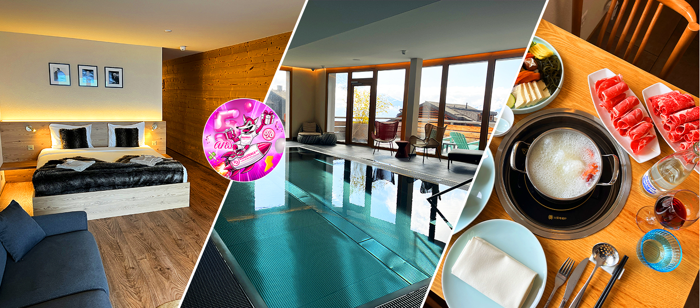 Séjour en chambre Supérieure avec Petit-déjeuner, Accès illimité au Spa et Fondue chinoise avec entrée et dessert pour 2 personnes