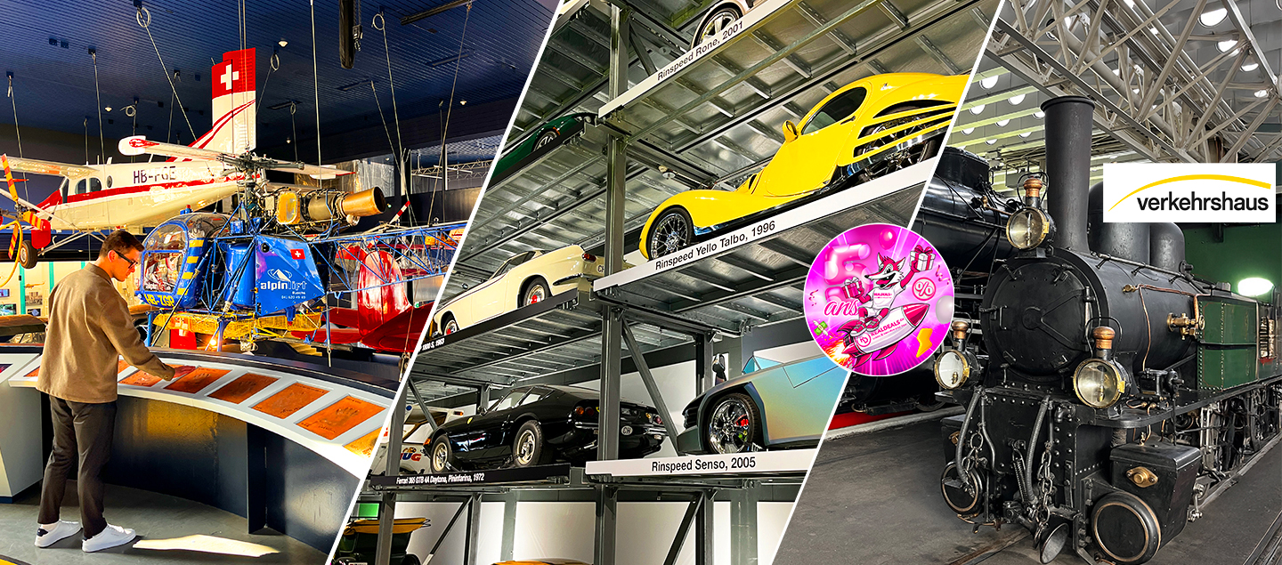 1 Entrée au Musée Suisse des Transports à Lucerne