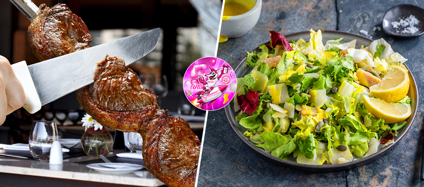 Menu Picanha avec entrée et dessert dès 2 personnes 