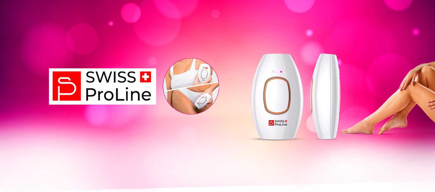 Épilateur permanent IPL à lumière pulsée Swiss ProLine