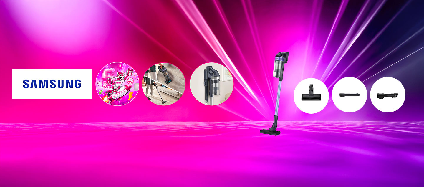 Aspirateur balai sans fil JET 60 SAMSUNG