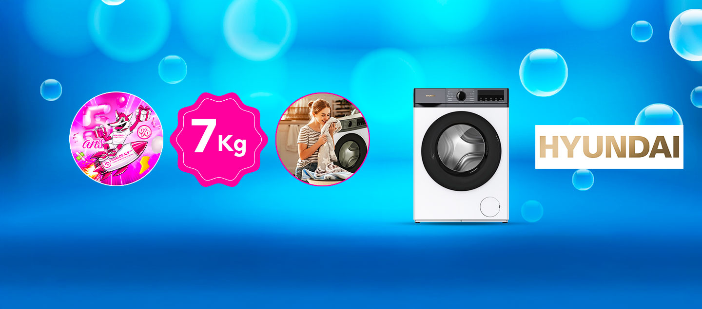 Lave-linge HYUNDAI (7kg)
