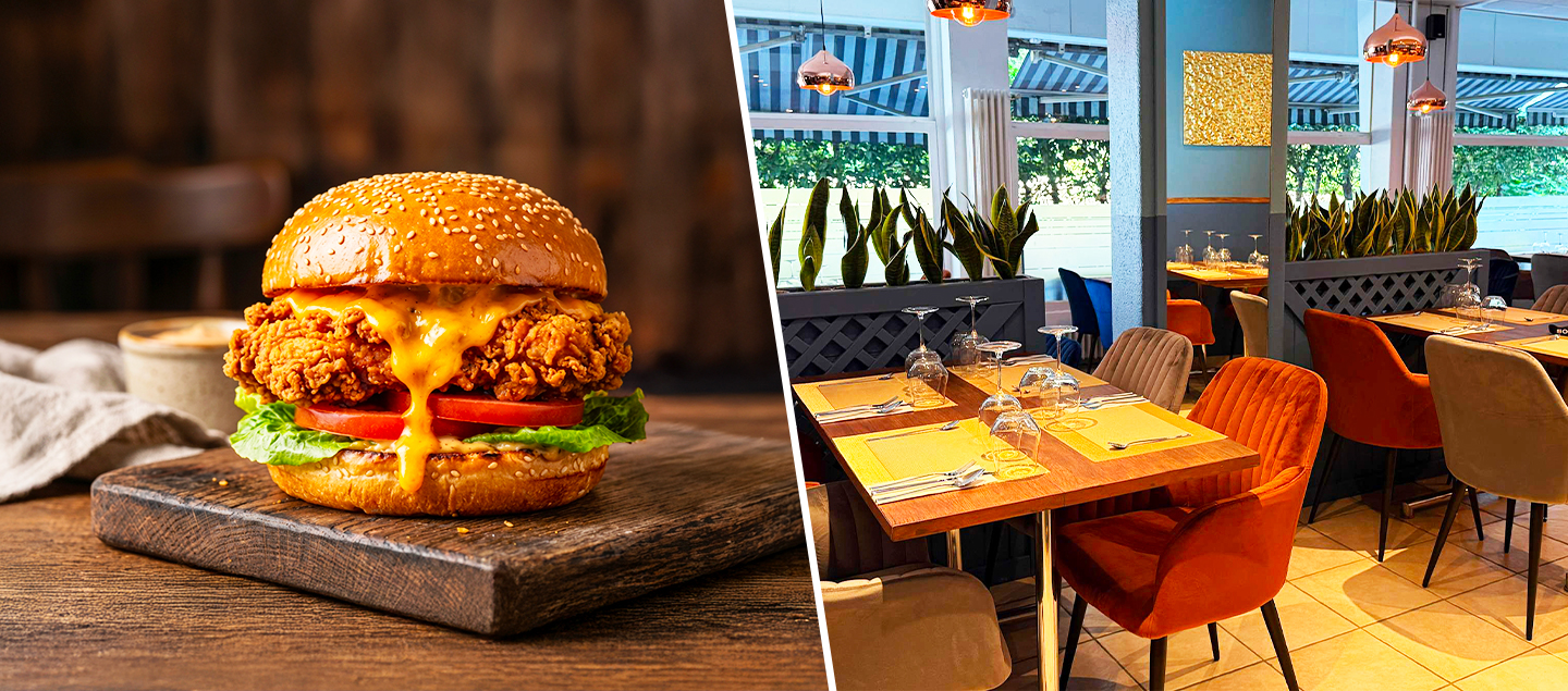 Menu Burger fait maison avec entrée et dessert surprise dès 2 personnes