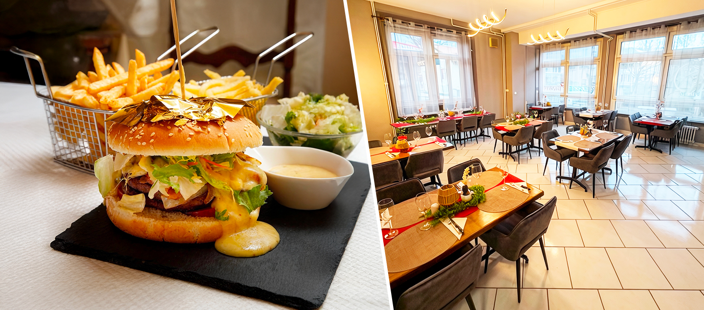 Menu Burger Gold avec entrée ou dessert dès 2 personnes