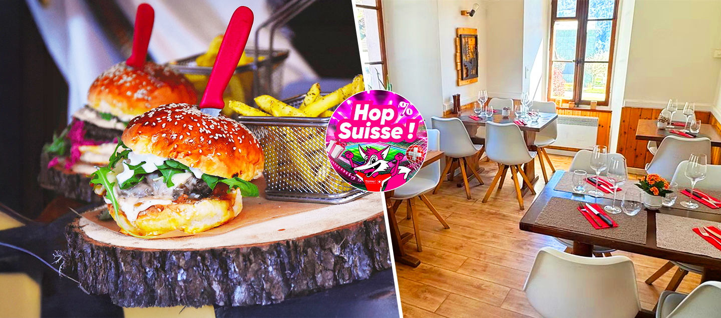Burger au choix avec frites maison dès 2 personnes