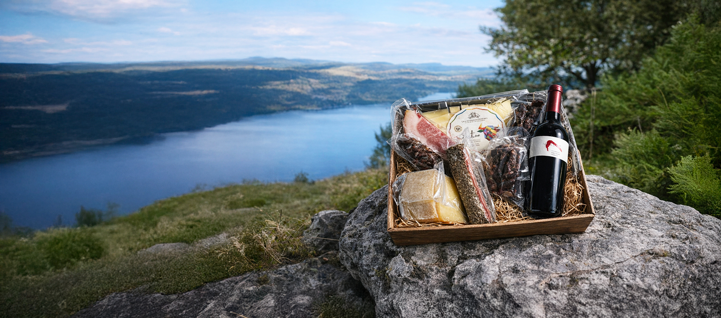Panier du terroir - Frais de livraison à domicile inclus