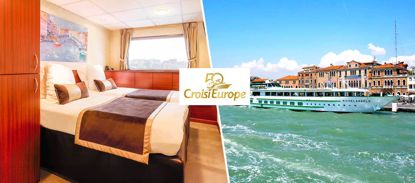 Croisière à Venise de 6 Jours / 5 Nuits avec Pension Complète, Boissons Incluses et Soirée de Gala 
