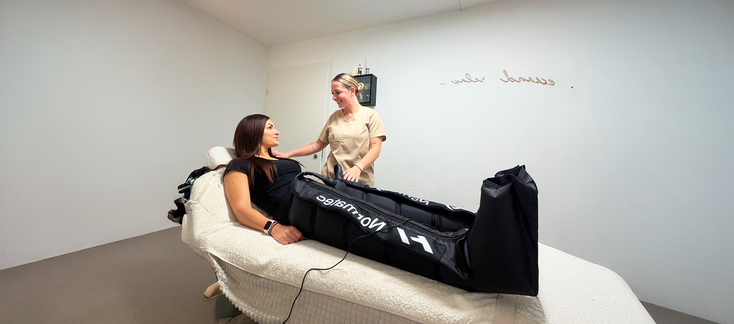 Drainage lymphatique avec technologie Normatec - 1, 3 ou 5 séances