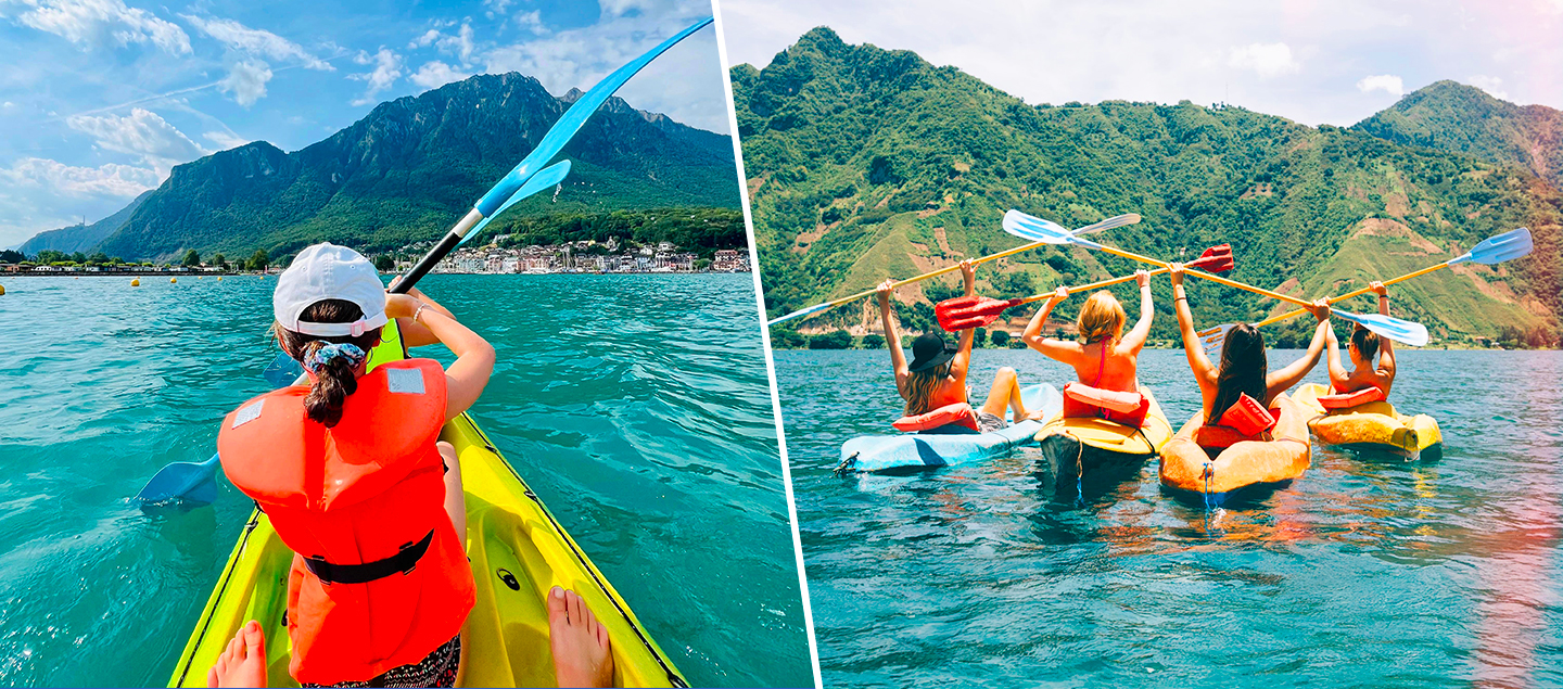Location de Kayak sur le Lac Léman
