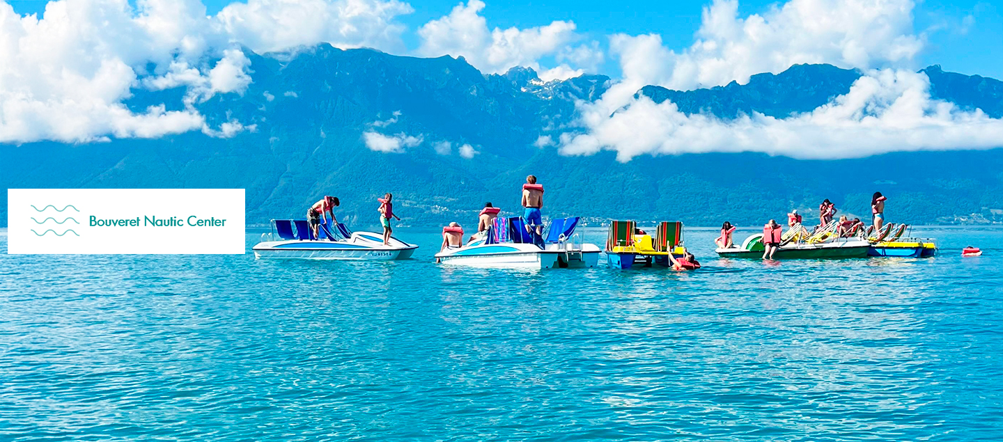 Location de Pédalo sur le Lac Léman