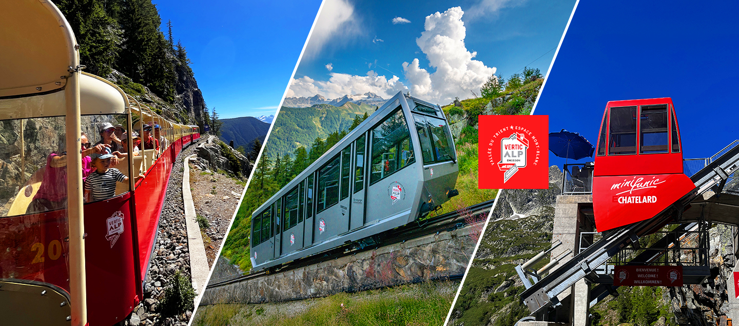 Voyage aller-retour aux 3 installations de VerticAlp Emosson pour adulte ou enfant