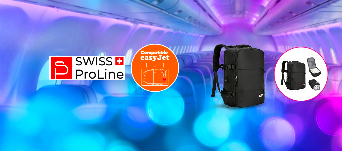 Sac à dos multifonctions (compatible Easyjet - 45cm) Swiss ProLine