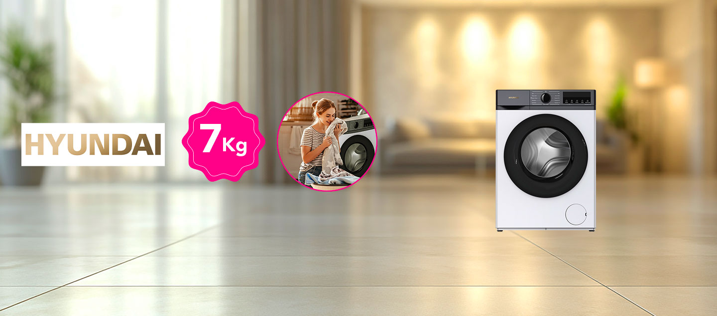 Lave-linge HYUNDAI (7kg)