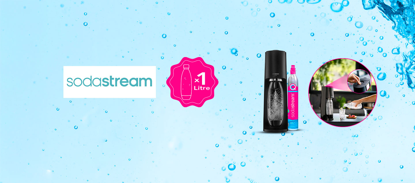 Machine à eau gazeuse SODASTREAM