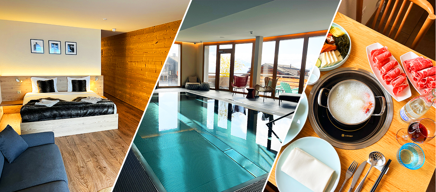 Séjour en chambre Supérieure avec Petit-déjeuner, Accès illimité au Spa et Fondue chinoise avec entrée et dessert pour 2 personnes