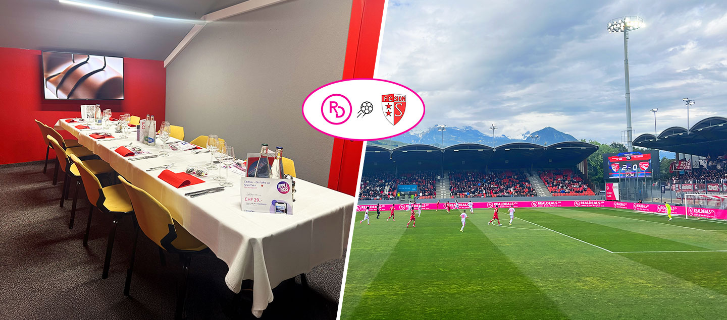 FCSIONxRD - 1 accès en Loge Platine VIP pour un match du FC Sion (menu VIP et boissons incluses)