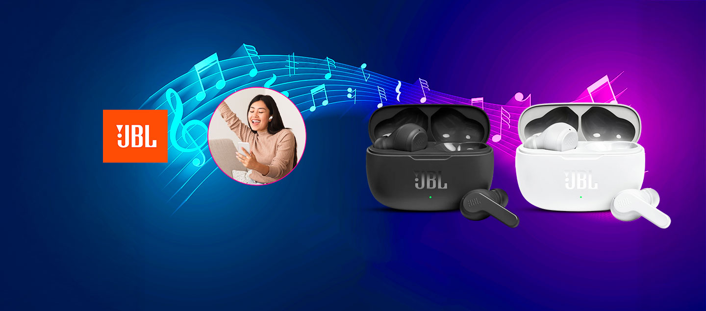Écouteurs sans fil Bluetooth JBL