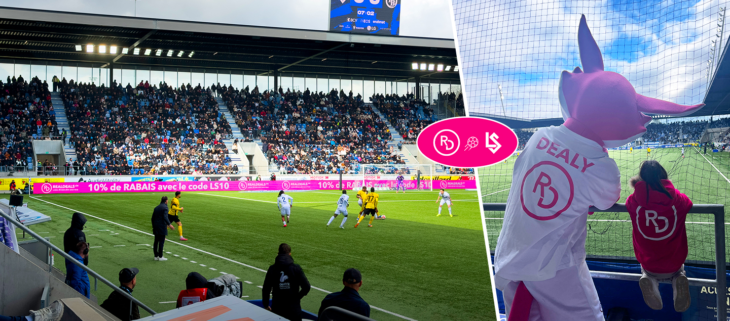 1 accès à La Tribune Realdeals.ch privée pour le match LS VS BSC Young Boys (08.08.26)
