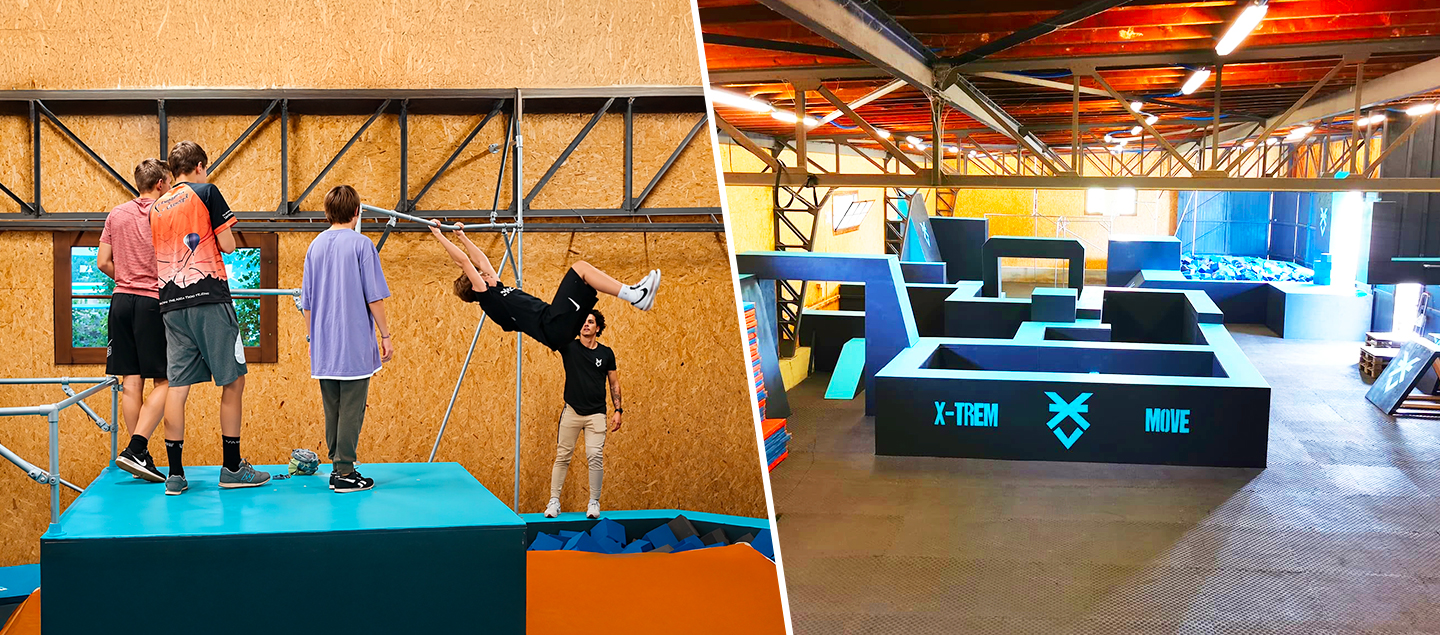 Stage de Parkour dès 5 ans à XTM Park Lausanne ou Payerne - 1, 3 ou 5 jours