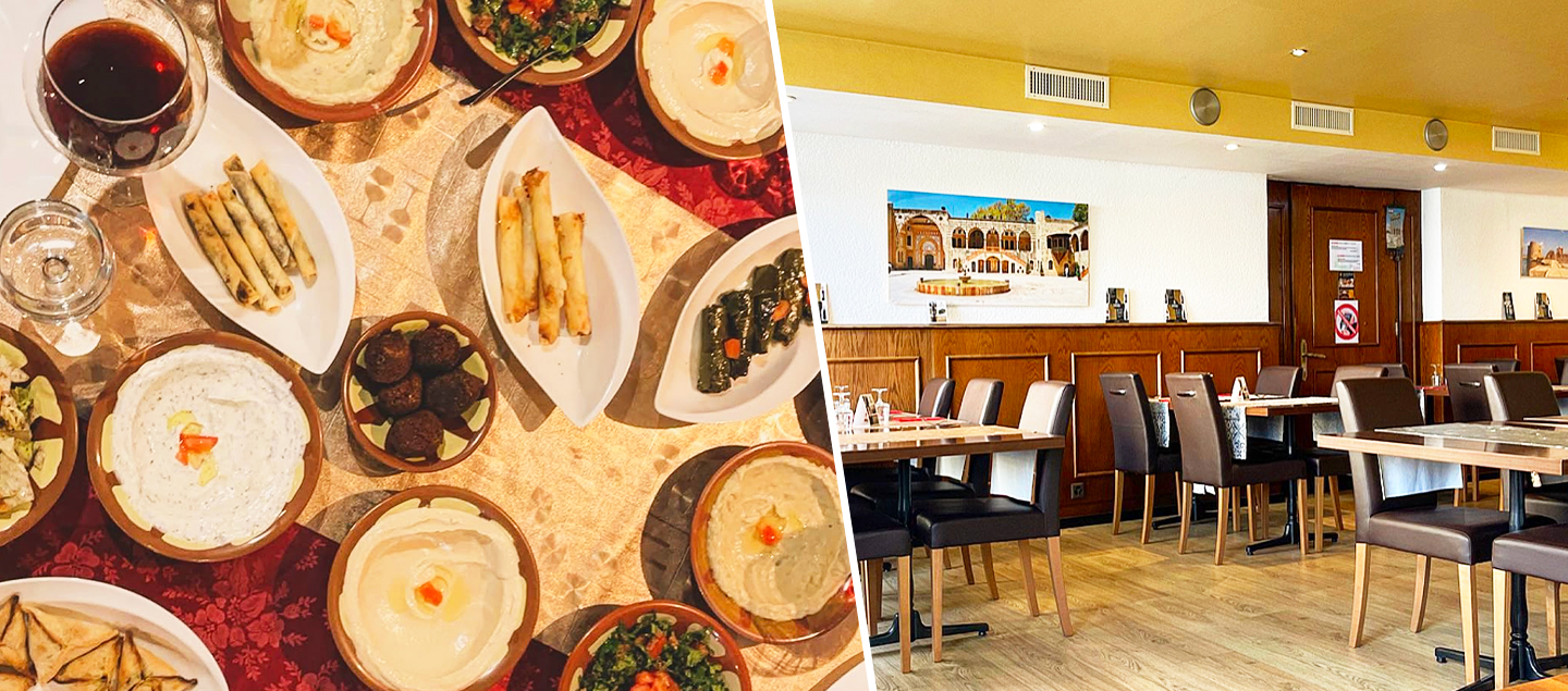 Menu complet Libanais au choix (viande ou végétarien) dès 2 personnes