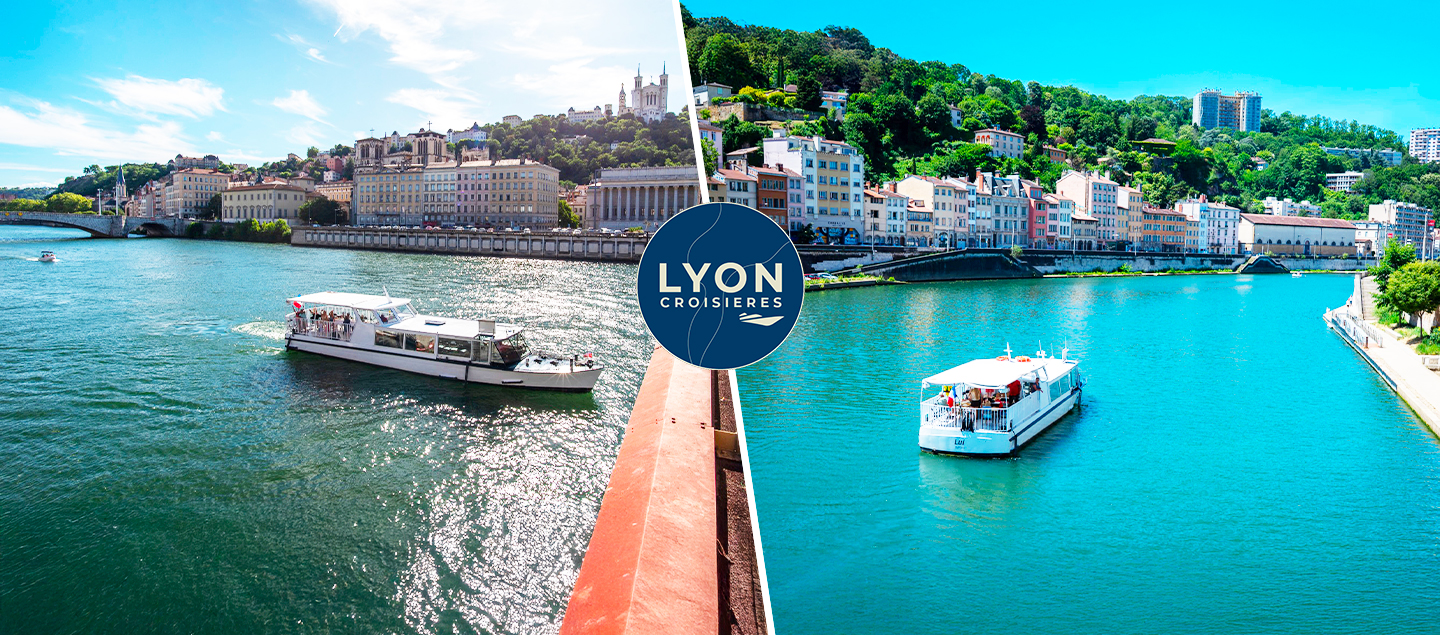 Croisière promenade au fil de la Saône à Lyon jusqu'à 90 minutes
