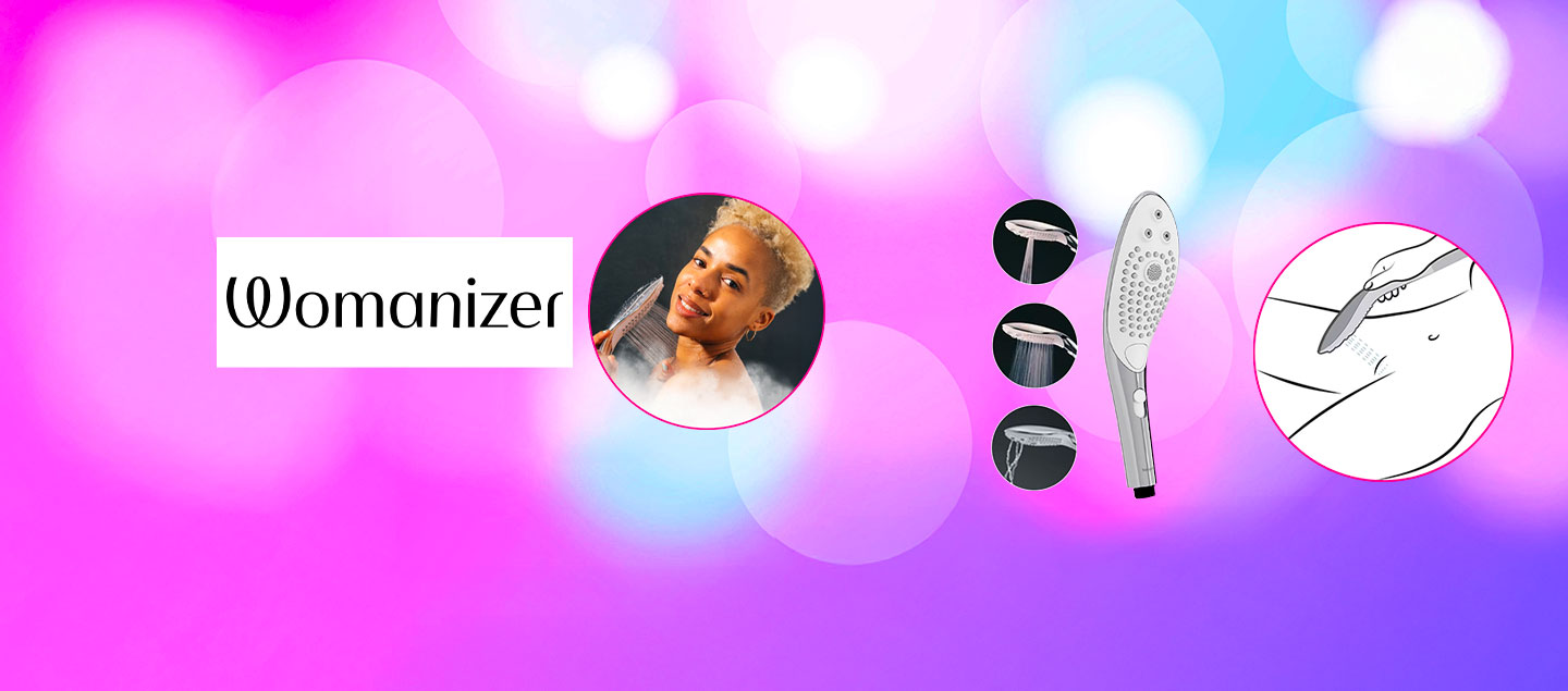 Pommeau de douche - Sextoys 2en1 WOMANIZER 