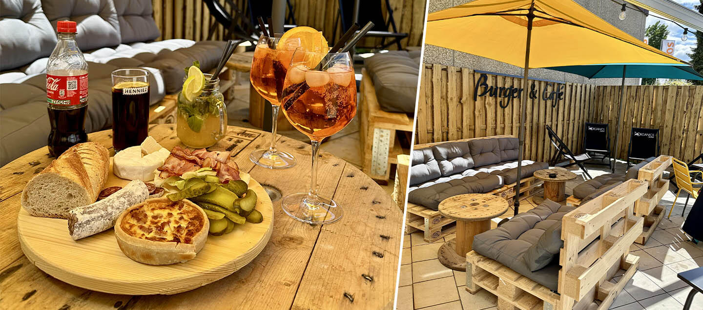 Planchette au choix (rurale, vaudoise ou mix) avec 2 Boissons (cocktail, mocktail, spiritueux, bière, vin ou soft)