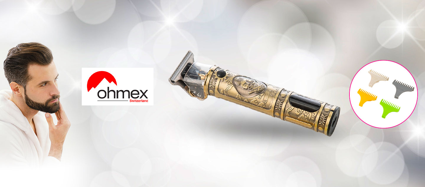 Tondeuse multifonctions avec écran LED OHMEX (4 accessoires)