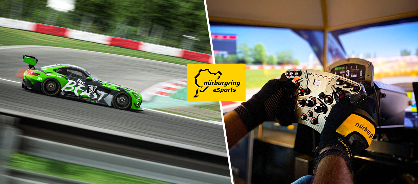 Simulateur de Conduite Automobile valable dans tous les centres Nürburgring eSports - 1 ou 2 personnes - 30 ou 60 minutes