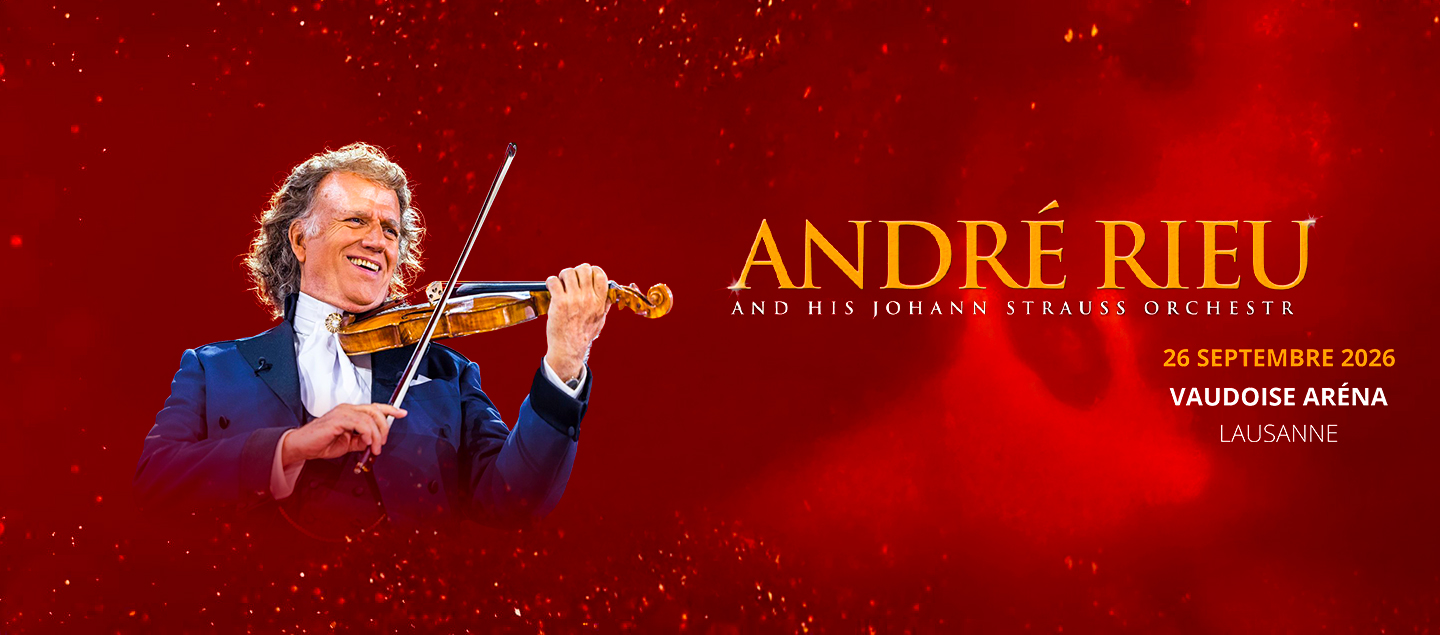 André Rieu x Realdeals.ch - Ticket en Loge pour le concert de André Rieu à la Vaudoise aréna le 26/09/2026