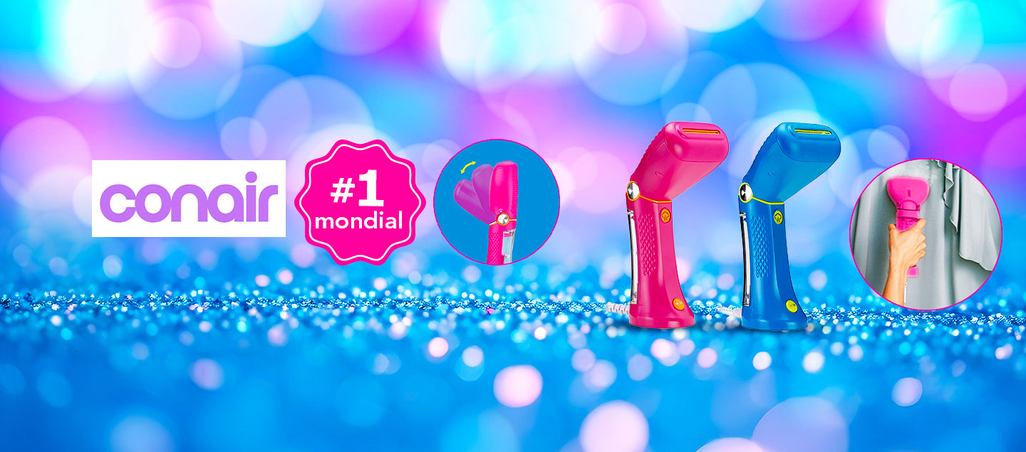 Défroisseur puissant et compact CONAIR (n°1 mondial)
