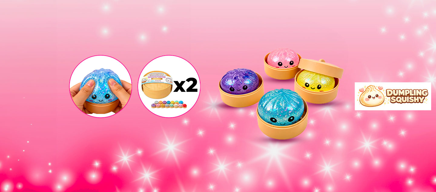 Set de 2 anti-stress DUMPLING SQUISHY