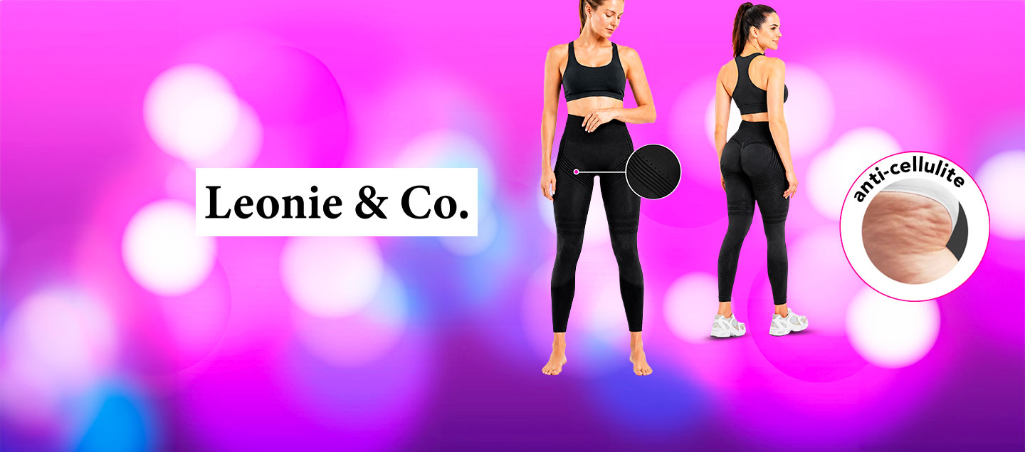 Legging minceur 3D anti-cellulite avec effet gainant LEONIE & CO