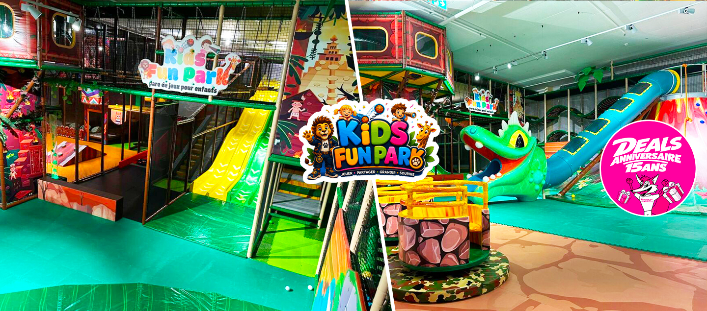 Entrées pour 2 enfants au Kids Fun Park de Sion
