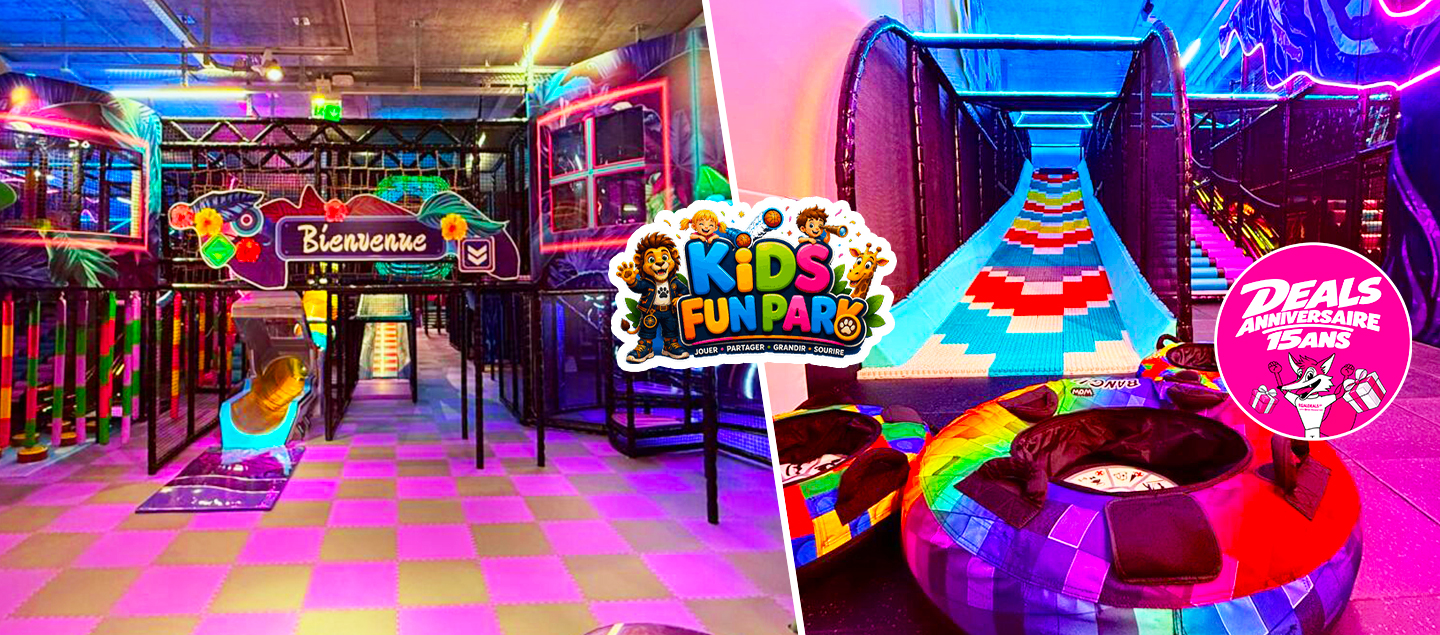 Entrées pour 2 enfants au Kids Fun Park à Etoy