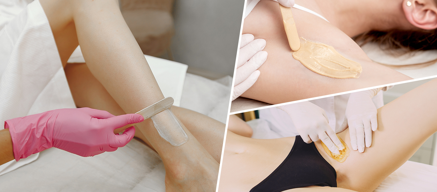 2 séances d’épilation à la cire - Demi-jambes, aisselles et maillot classique ou échancré