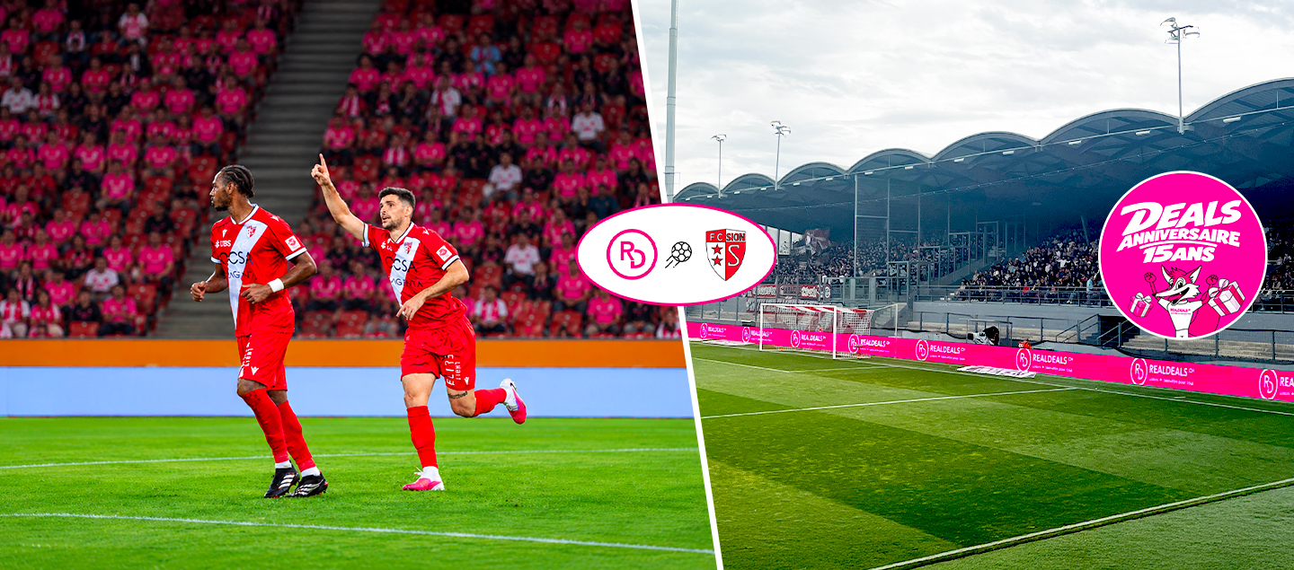 1 accès pour un match du FC Sion au choix (FC Lausanne-Sport, Servette FC, Young Boys)
