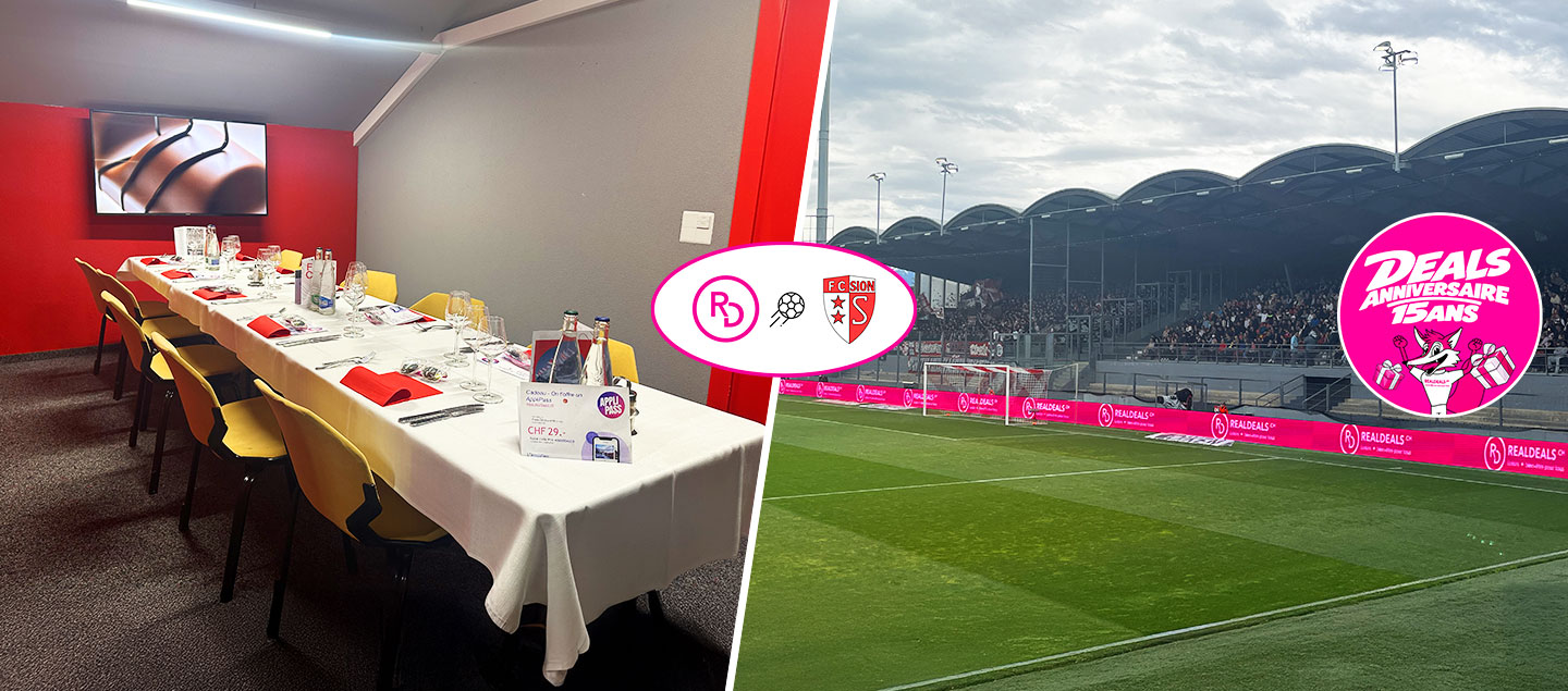FCSIONxRD - 1 accès en Loge Platine VIP pour un match du FC Sion (menu VIP et boissons incluses)