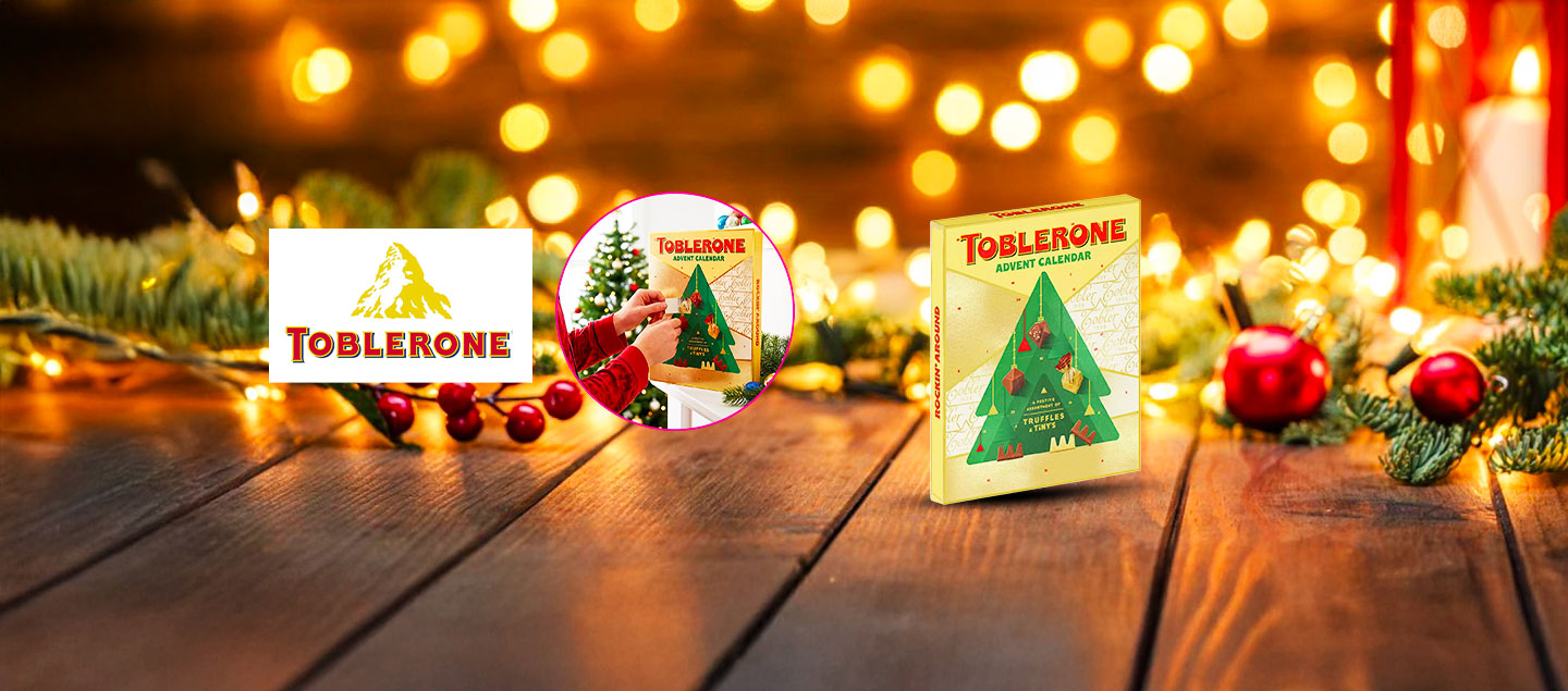 Calendrier de l'Avent Toblerone